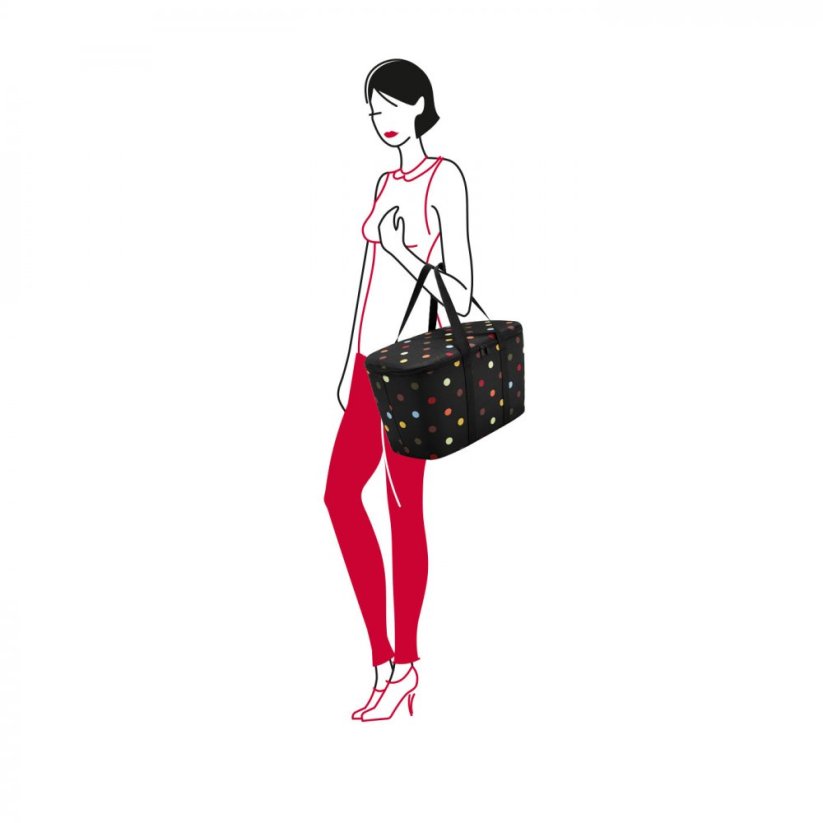 Chladící nákupní košík Reisenthel coolerbag dots UH7009