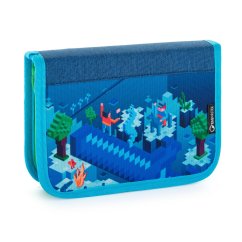 Klučičí školní penál BAGMASTER CASE ALFA 21 B modrý