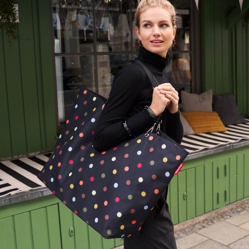 Velká taška Reisenthel Shopper XL dots ZU7009