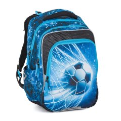 Bagmaster Velký školní set pro prvňáčky Fotbal BETA 26 C (batoh + penál + sáček na tělocvik + lahev + box)