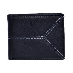 Old River Malá kožená peněženka 9880 černá