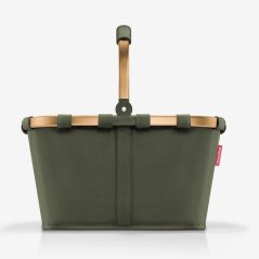 Reisenthel Carrybag Urban Forest Gold – moderní nákupní košík zelený BK5054