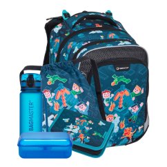 Bagmaster Velký set LUMI 24 E (batoh + penál + sáček na TV + box + lahev)