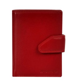 Kožená peněženka Old River 8095 RFID červená