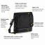 Camel Active Connect Flap Bag S pánská taška přes rameno černá 012224
