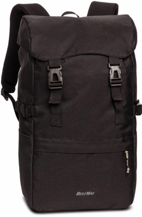 Pánský černý batoh Quest Top 40318-0100 22 L