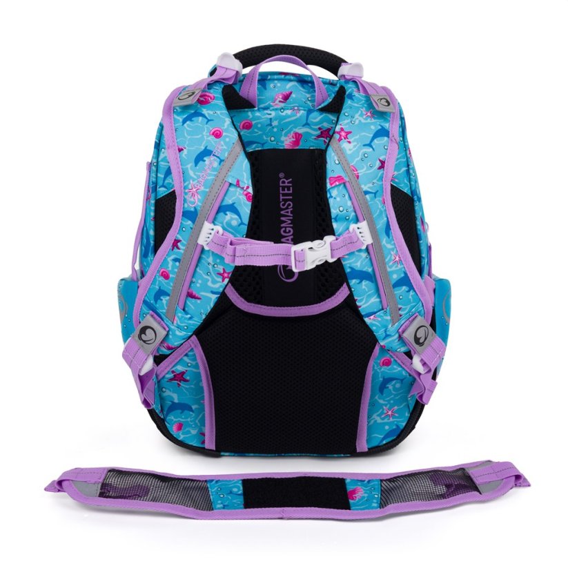 Bagmaster Velký set LUMI 24 A (batoh + penál + sáček na TV + pláštěnka + malý sáček+ box + lahev