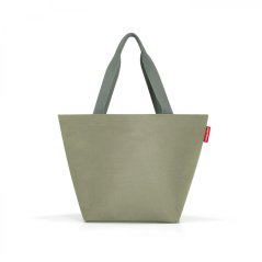Nákupní taška na zip shopper M olive green ZS5043
