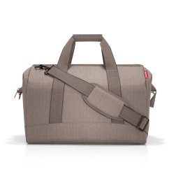 Reisenthel Allrounder L dámská cestovní taška MT6054 herringbone mokka
