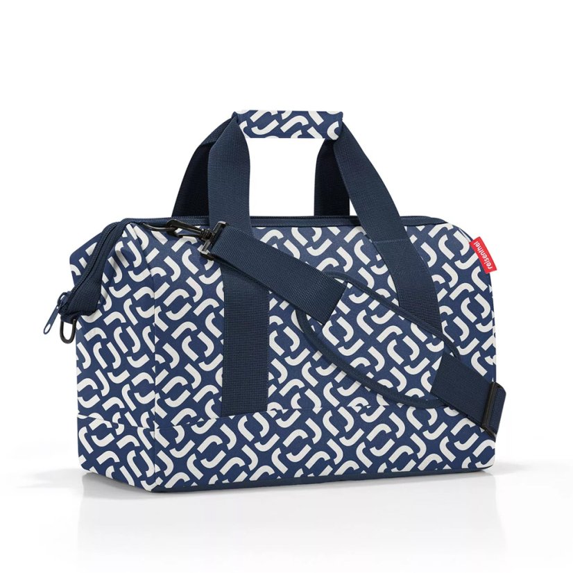 Dámská cestovní taška allrounder M signature navy MS4073