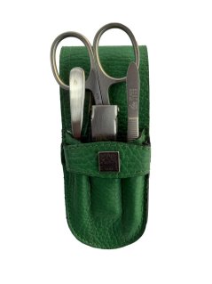 Erbe Solingen kožená manikúra 9252 zelená