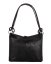 Giglio leather Dámská kožená kabelka přes rameno 095 černá