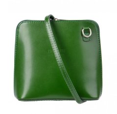 Giglio leather malá dámská kožená kabelka 133 zelená