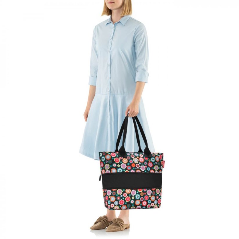 Elegantní nákupní kabelka Reisenthel shopper e1 happy flowers RJ7048