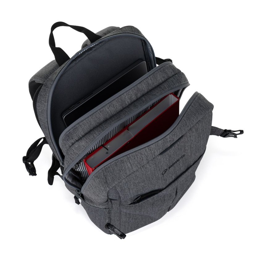 Městský batoh Bagmaster  LION 25 B šedý