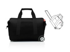 Cestovní taška na kolečkách allrounder trolley black MP7003