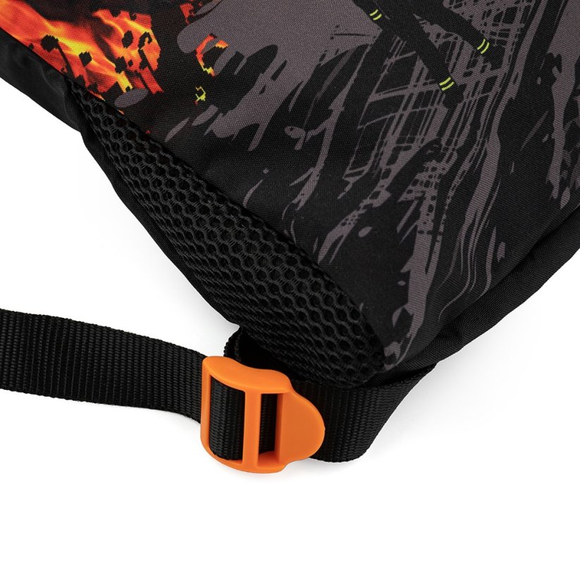 Bagmaster Velký set Beta 23 B Hasiči (batoh + penál + sáček na TV + box + černá lahev + malý šedý sáček)