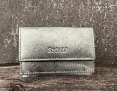 Dámská malá peněženka SEGALI 1756 stříbrná