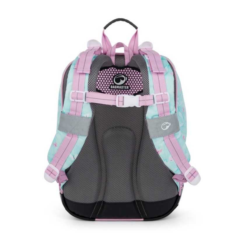 Bagmaster ALFA 25 A velký školní set pro prvňáčky – víla (batoh + penál + sáček + lahev + box)