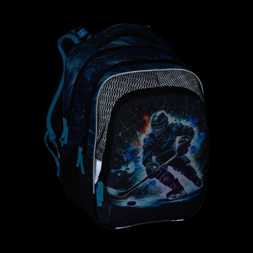 Bagmaster Hokejista Beta 26 D - odlehčený školní batoh pro prvňáčka