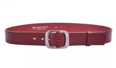 Dámský kožený pásek Penny Belts 9995 bordó