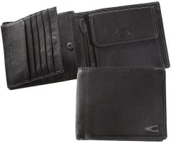 Camel Active kožená peněženka RFID safe B34-706-60 černá