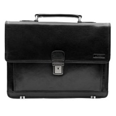 Lagen Kožená aktovka na dokumenty 2079/T černá