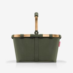 Reisenthel Carrybag Urban Forest Gold – moderní nákupní košík zelený BK5054