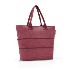 Nákupní kabelka se zipem Reisenthel Shopper E1 twist maroon RJ3104