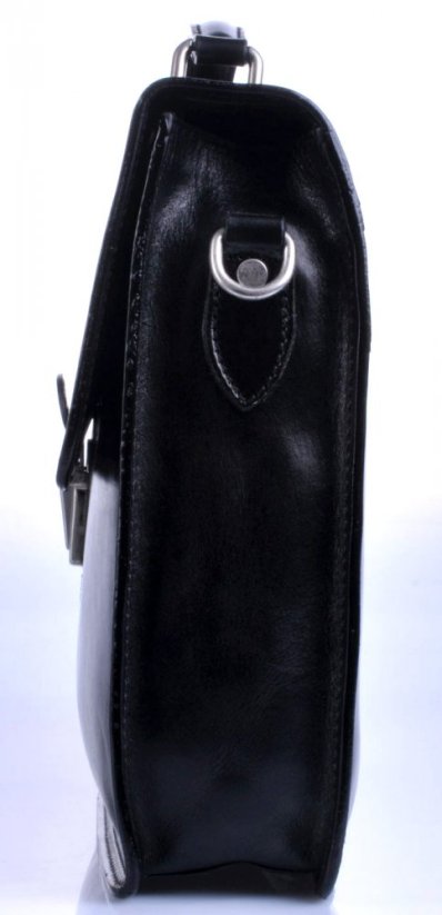 Kožená aktovka 904 černá