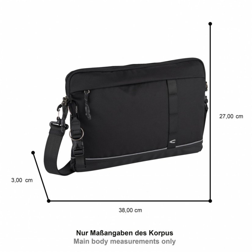 Camel Active Connect pánská taška na notebook 15" černá 012222