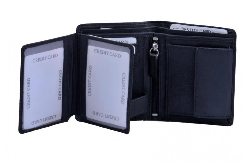 Pánská malá kožená peněženka TK-002