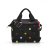 Kabelka allrounder cross dots MQ7009 černá s puntíky