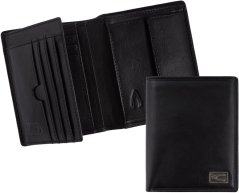 Camel Active Pánská kožená peněženka RFID SAFE 276-703-60 černá