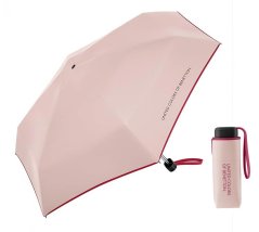Deštník skládací Benetton Ultra Mini Flat pink salt 56488 světle růžový