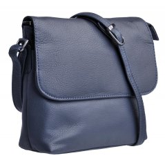 New bags leather malá kabelka přes rameno LB-204 tmavě modrá