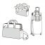 Reisenthel Workbag canvas grey - pracovní taška na notebook 15" šedá US7050