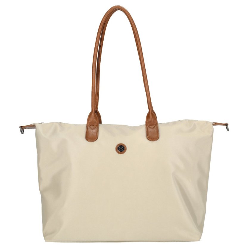 Enrico Benetti Claire Shopper - Stylová velká kabelka 25001-043 béžová