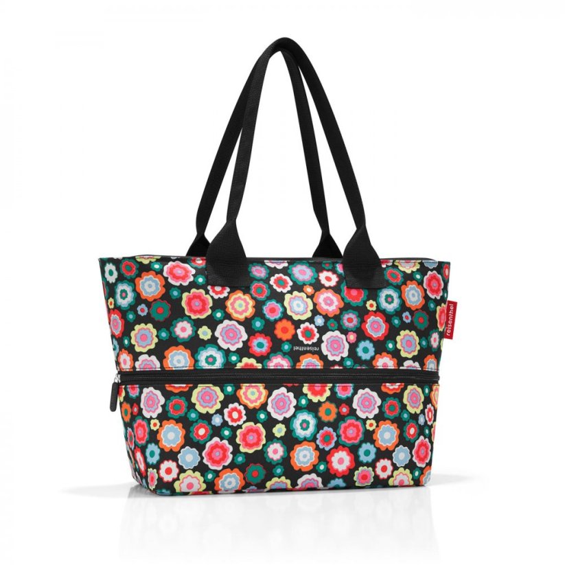 Elegantní nákupní kabelka Reisenthel shopper e1 happy flowers RJ7048