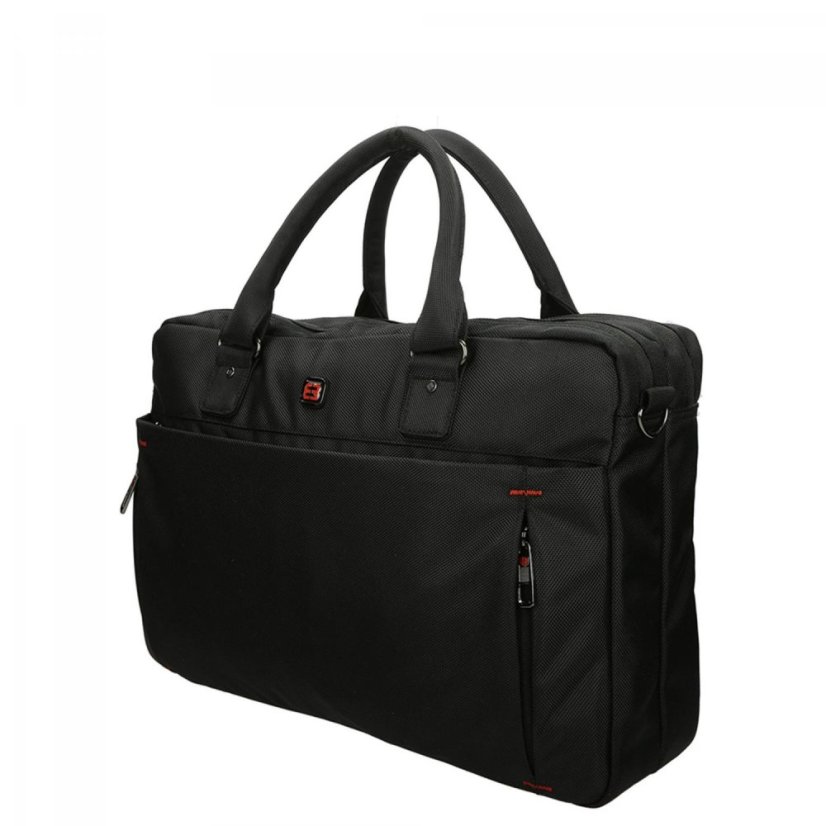 Enrico Benetti Cornell 47237-001 černá – aktovka na notebook 17"
