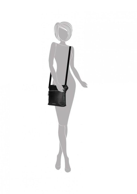 Dámská crossbody kabelka Enrico Benetti Sarah 66715-001 černá