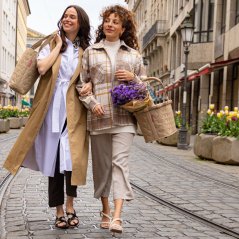 Reisenthel Carrybag Frame Rhombus Ginger BK6046 – stylový nákupní košík
