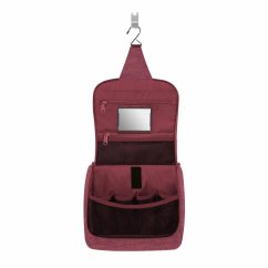 Kosmetická taška Reisenthel Toiletbag twist maroon  – závěsná cestovní toaletní taška WH3104