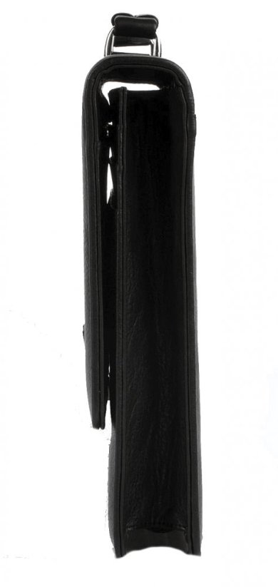 Arwel Pánská kožená úzká aktovka 6003 černá Carson