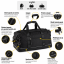 Cestovní taška Connect Duffel 58 l – černá 012220