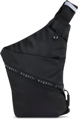 Bugatti Pánský batoh na jedno rameno černý BlancDeLight 49451101 body safe bag