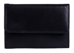 dámská kožená peněženka P-1016 černá