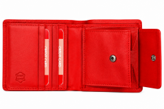 Kožená peněženka Old River 25176 RED s RFID ochranou