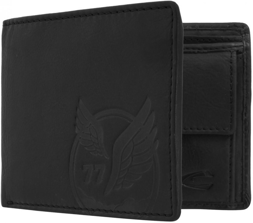Camel Active Pánská kožená peněženka RFID SAFE černá 280-702-60