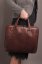 Giglio leather Dámská kožená crossbody aktovka 3920 hnědá